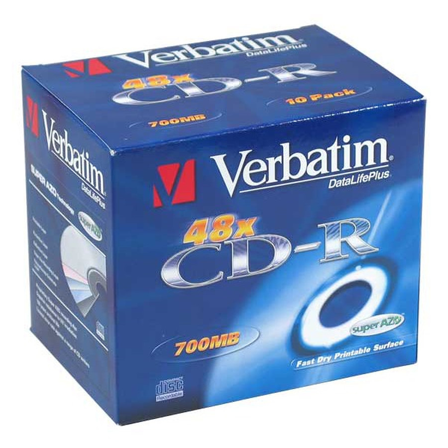 Verbatim CD-R 10 pièce 52X