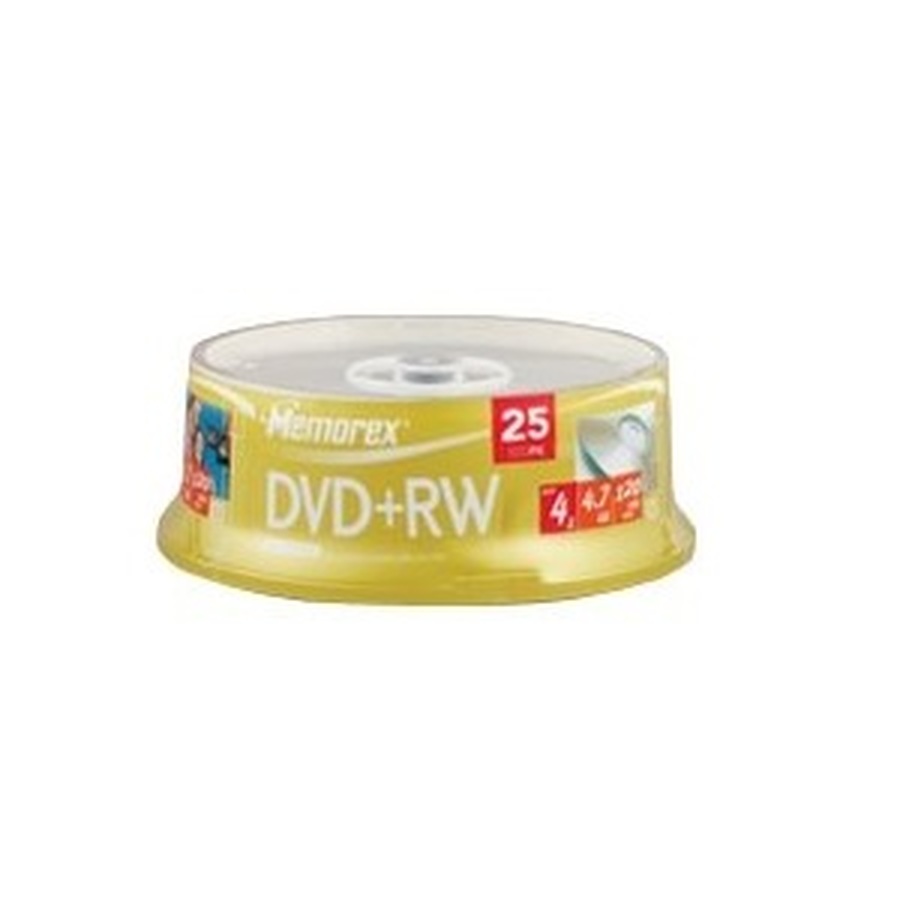 Memorex disque DVD + RW 25 pièces