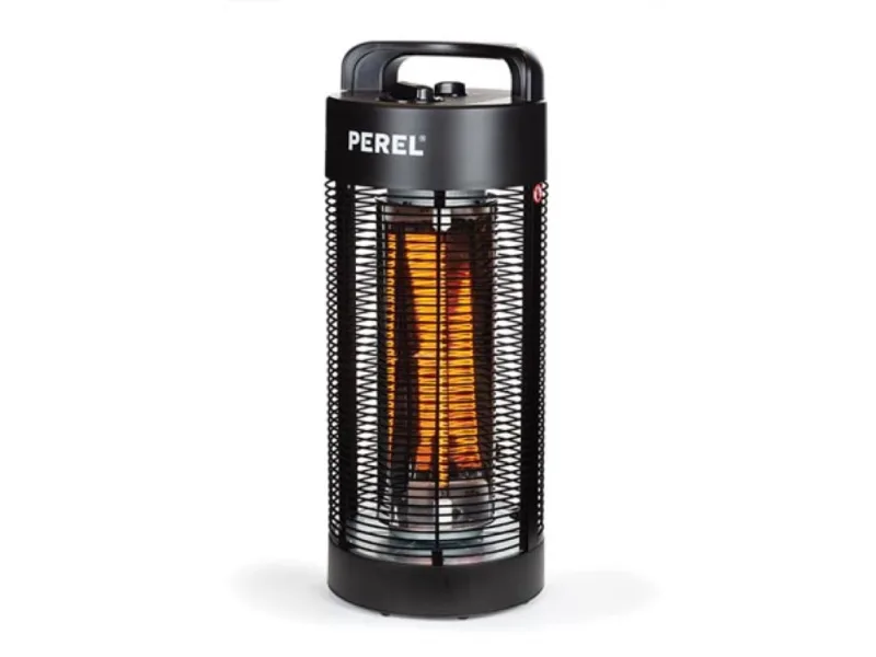 Chauffage de terrasse mobile 1200 W à fibre de carbone